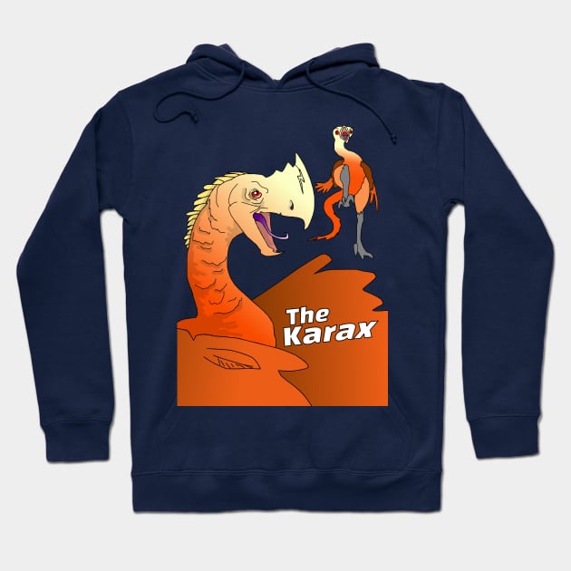 Fantasy Bird Monster the Karax Hoodie by TealTurtle